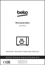 Beko MGB 25333 WG User Manual preview