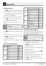 Preview for 21 page of Beko MGB 25333 WG User Manual