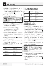 Preview for 42 page of Beko MGB 25333 WG User Manual