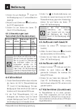 Preview for 43 page of Beko MGB 25333 WG User Manual