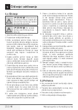 Preview for 230 page of Beko MGB 25333 WG User Manual