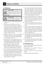 Preview for 252 page of Beko MGB 25333 WG User Manual