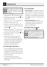 Preview for 296 page of Beko MGB 25333 WG User Manual