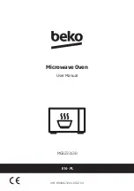 Preview for 1 page of Beko MGB23313B User Manual