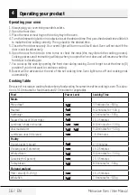 Preview for 16 page of Beko MGC 20100 B User Manual