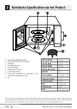 Preview for 124 page of Beko MGC 20100 B User Manual