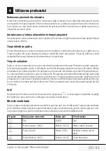 Preview for 275 page of Beko MGC 20100 B User Manual