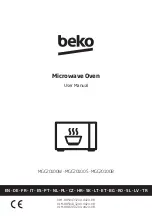 Предварительный просмотр 1 страницы Beko MGC20100B User Manual