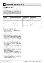 Предварительный просмотр 196 страницы Beko MGC20100B User Manual