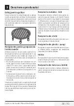 Предварительный просмотр 291 страницы Beko MGC20100B User Manual