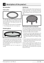 Preview for 13 page of Beko MGC20100S User Manual