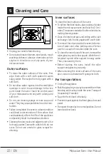 Preview for 22 page of Beko MGC20100S User Manual