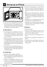 Preview for 42 page of Beko MGC20100S User Manual