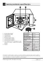 Preview for 229 page of Beko MGC20100S User Manual