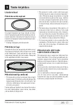 Preview for 249 page of Beko MGC20100S User Manual