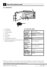 Preview for 11 page of Beko MGF 20210 X User Manual