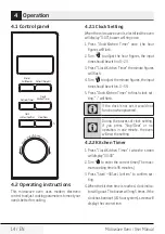 Preview for 14 page of Beko MGF 20210 X User Manual