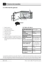 Preview for 86 page of Beko MGF 20210 X User Manual