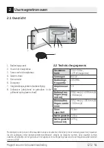 Preview for 125 page of Beko MGF 20210 X User Manual