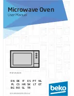 Preview for 1 page of Beko MGF 23210 X User Manual