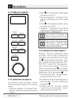 Preview for 206 page of Beko MGF 23210 X User Manual