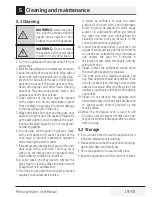 Предварительный просмотр 19 страницы Beko MGF 28310 X User Manual