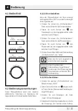 Предварительный просмотр 31 страницы Beko MGF20210B User Manual