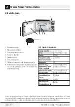 Предварительный просмотр 106 страницы Beko MGF20210B User Manual