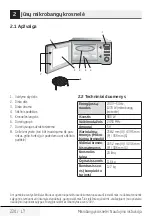 Предварительный просмотр 220 страницы Beko MGF20210B User Manual