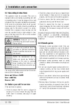 Preview for 12 page of Beko MGF30330S User Manual