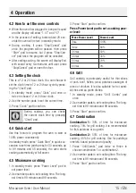 Preview for 15 page of Beko MGF30330S User Manual