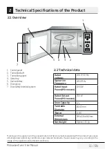 Предварительный просмотр 11 страницы Beko MOB 17131 X User Manual