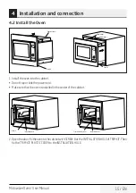 Предварительный просмотр 15 страницы Beko MOB 17131 X User Manual