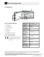 Предварительный просмотр 11 страницы Beko MOB 20231 BG User Manual