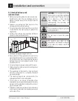 Предварительный просмотр 13 страницы Beko MOB 20231 BG User Manual