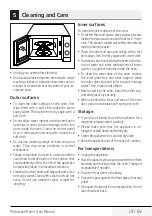 Preview for 19 page of Beko MOC 20100 B User Manual