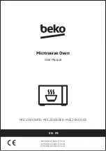 Beko MOC 20100 BFB User Manual предпросмотр