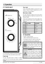 Предварительный просмотр 13 страницы Beko MOC 20100 BFB User Manual