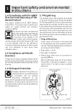 Preview for 10 page of Beko MOC 20100 User Manual