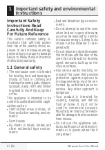 Preview for 4 page of Beko MOF 25310 X User Manual