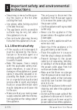 Preview for 6 page of Beko MOF 25310 X User Manual