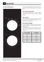 Preview for 13 page of Beko MOF 25310 X User Manual