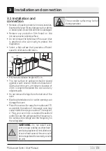 Preview for 13 page of Beko MOF20110B User Manual