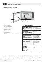 Preview for 84 page of Beko MOF20110B User Manual