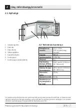 Preview for 209 page of Beko MOF20110B User Manual