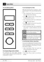 Предварительный просмотр 14 страницы Beko MOF20110X User Manual