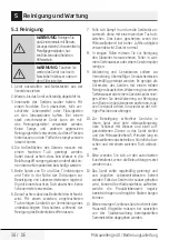 Предварительный просмотр 38 страницы Beko MOF20110X User Manual