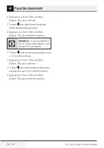 Предварительный просмотр 54 страницы Beko MOF20110X User Manual