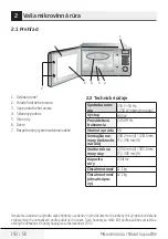 Предварительный просмотр 192 страницы Beko MOF20110X User Manual