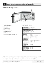 Предварительный просмотр 263 страницы Beko MOF20110X User Manual